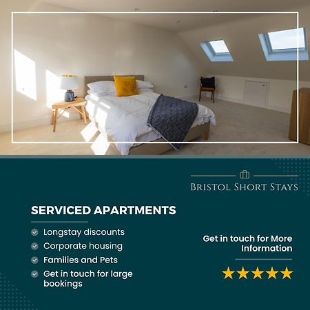 Amazing New 3 Double Bed House In Staple Hill! Lägenhet Bristol Exteriör bild